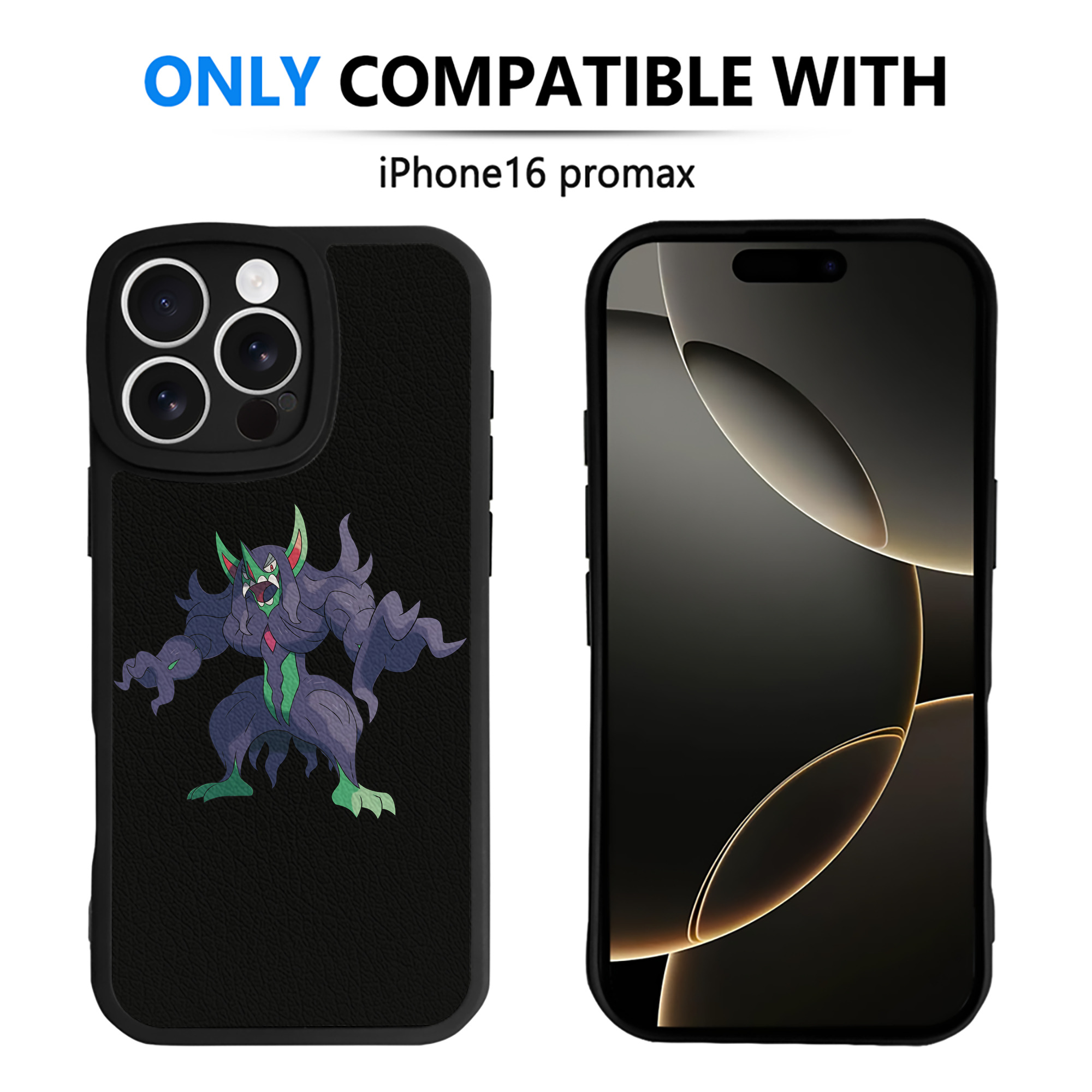 （画像用） ポケットモンスター Pokémon 【iPhone 16シリーズ対応】シリコンスマホケース（レザー調） 材質：シリコン
